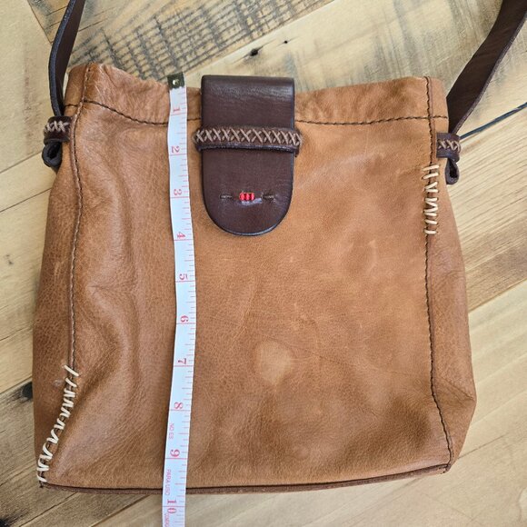 Lucky Brand Brown Leather Handbag - Picture 3 of 12